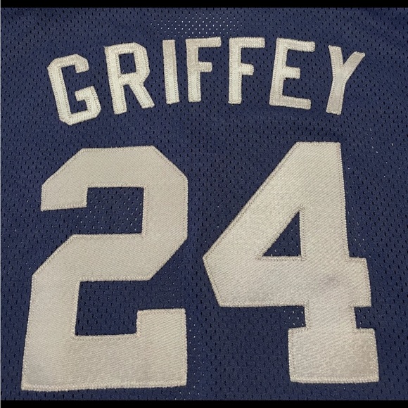 Vintage Majestic MLB Seattle Mariners Ken Griffey Jr BP Baseball Jersey. - Picture 4 of 5